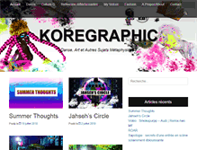 Tablet Screenshot of koregraphic.com